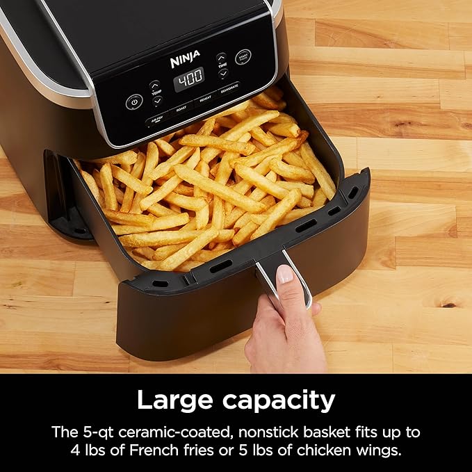 Ninja Air Fryer roasting and baking healthy food under $100