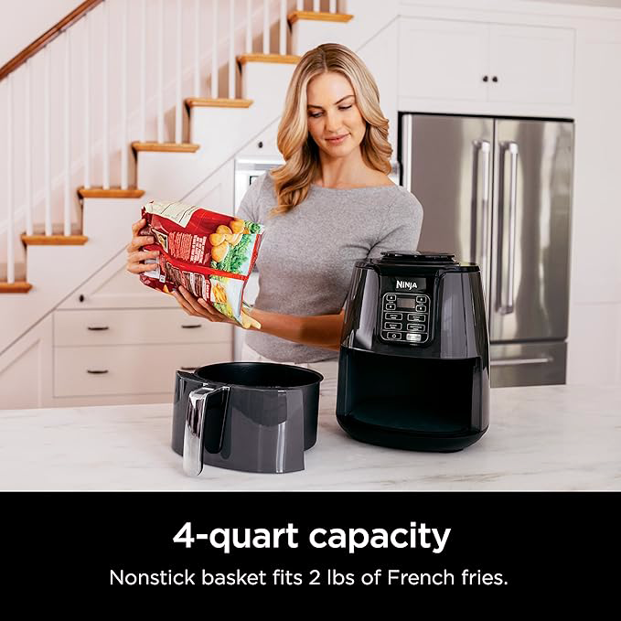 Ninja-Air-Fryer,-Roast,-Bake,-Air-Fry,-Roast,-Broil,-Reheats,-&-Dehydrates,-4-in-1